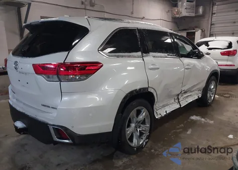 2019 Toyota Highlander Limited z USA, uszkodzony, nr VIN 5TDDZRFH1KS936394